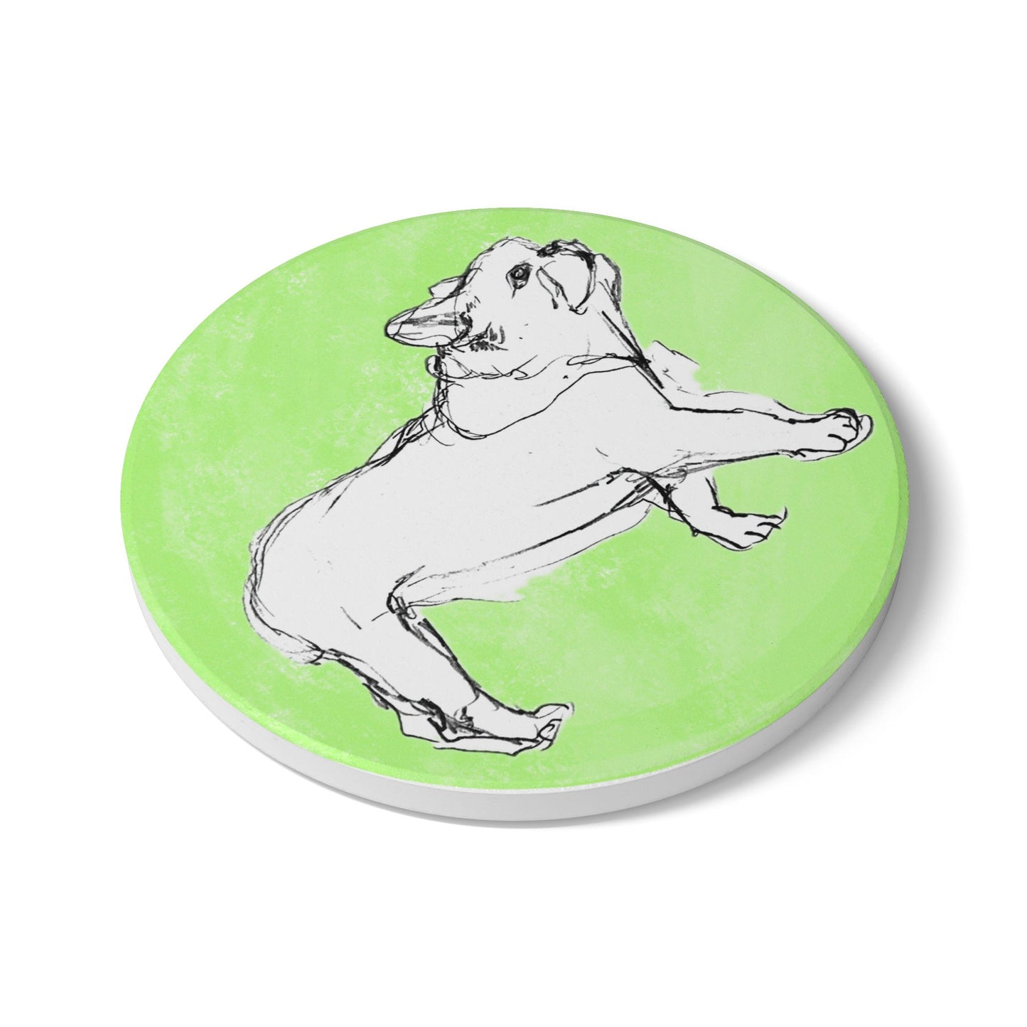 Dogi Fun Ceramic Coaster