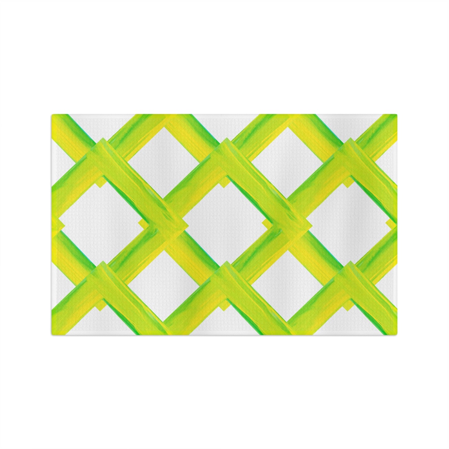 Microfiber Dish Towel Cheerful Lattice