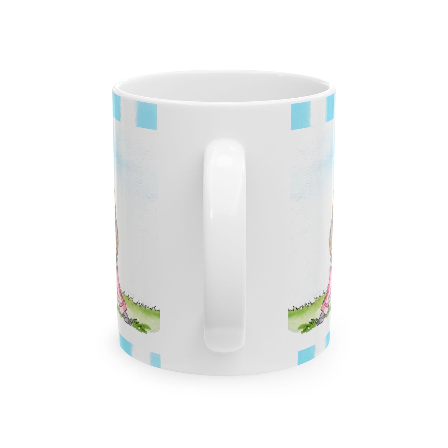 Kitty Fun Mug “For a man to be clever…”