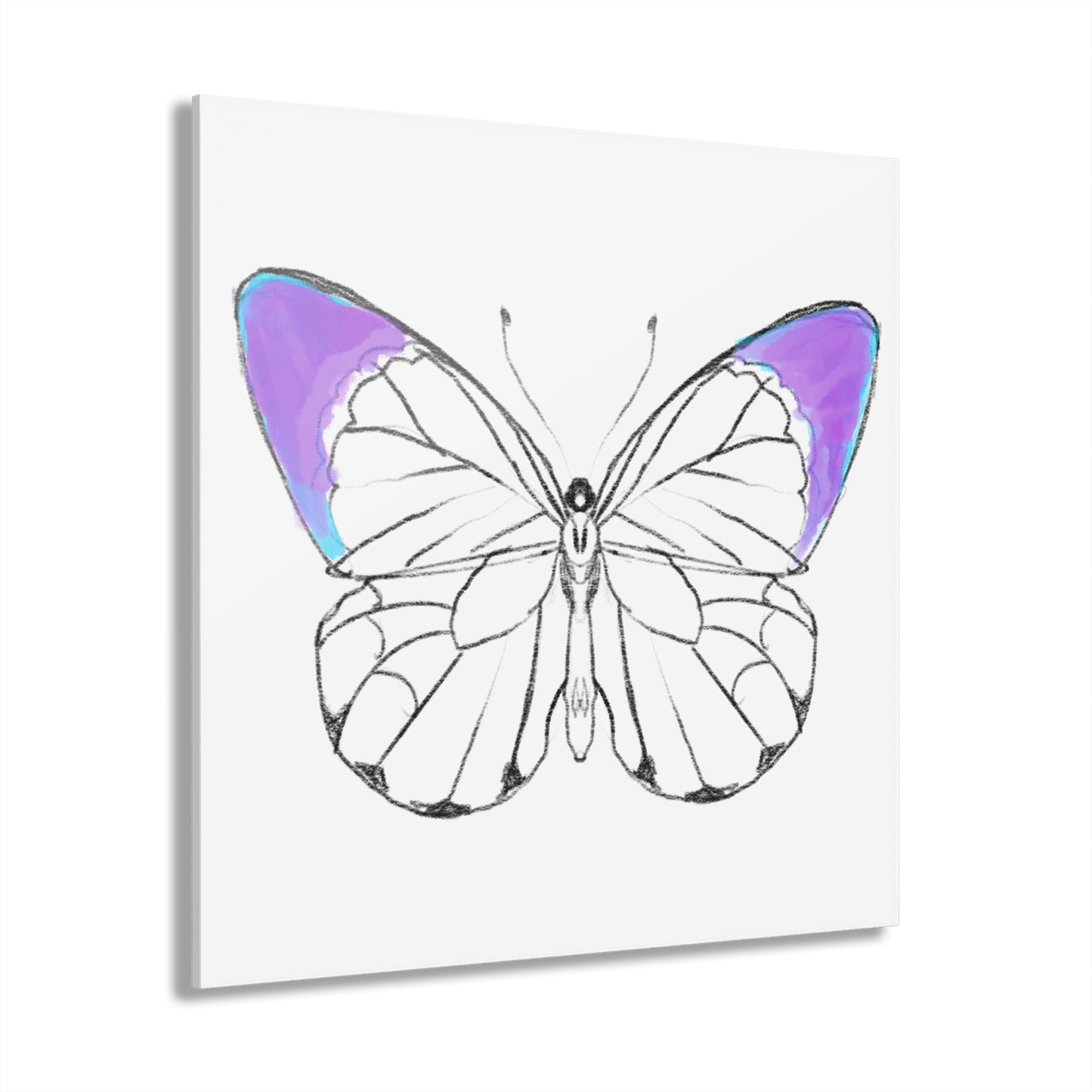 Chroma Acrylic Prints (French Cleat Hanging) purple