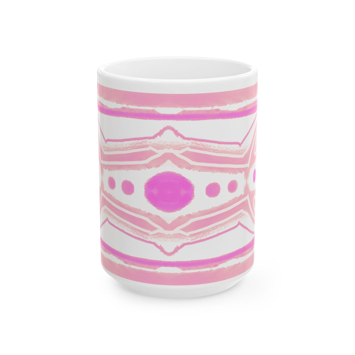 Pattern Play Mug Dark Pink