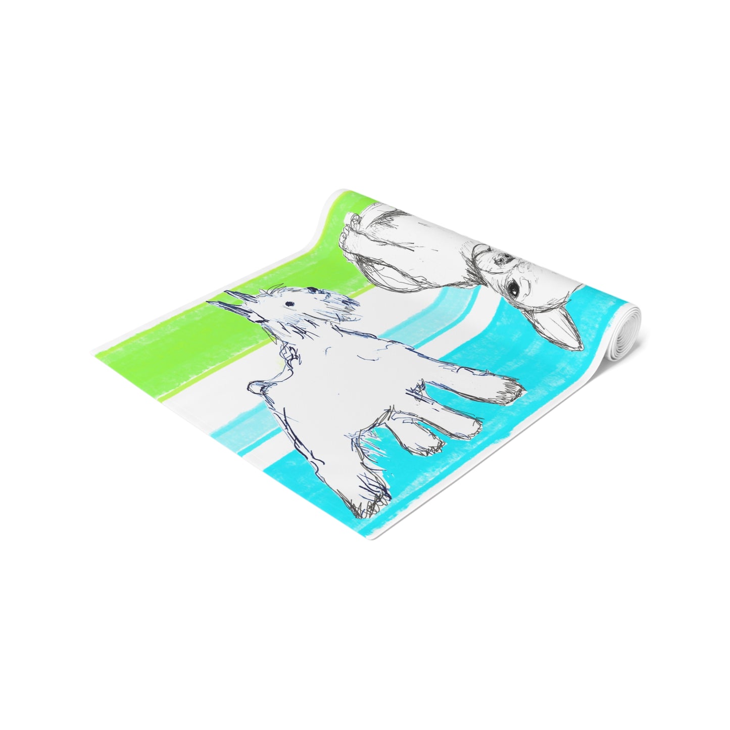 Dogi Mega StripeTable Runner 16 x 90 (Cotton, Poly)