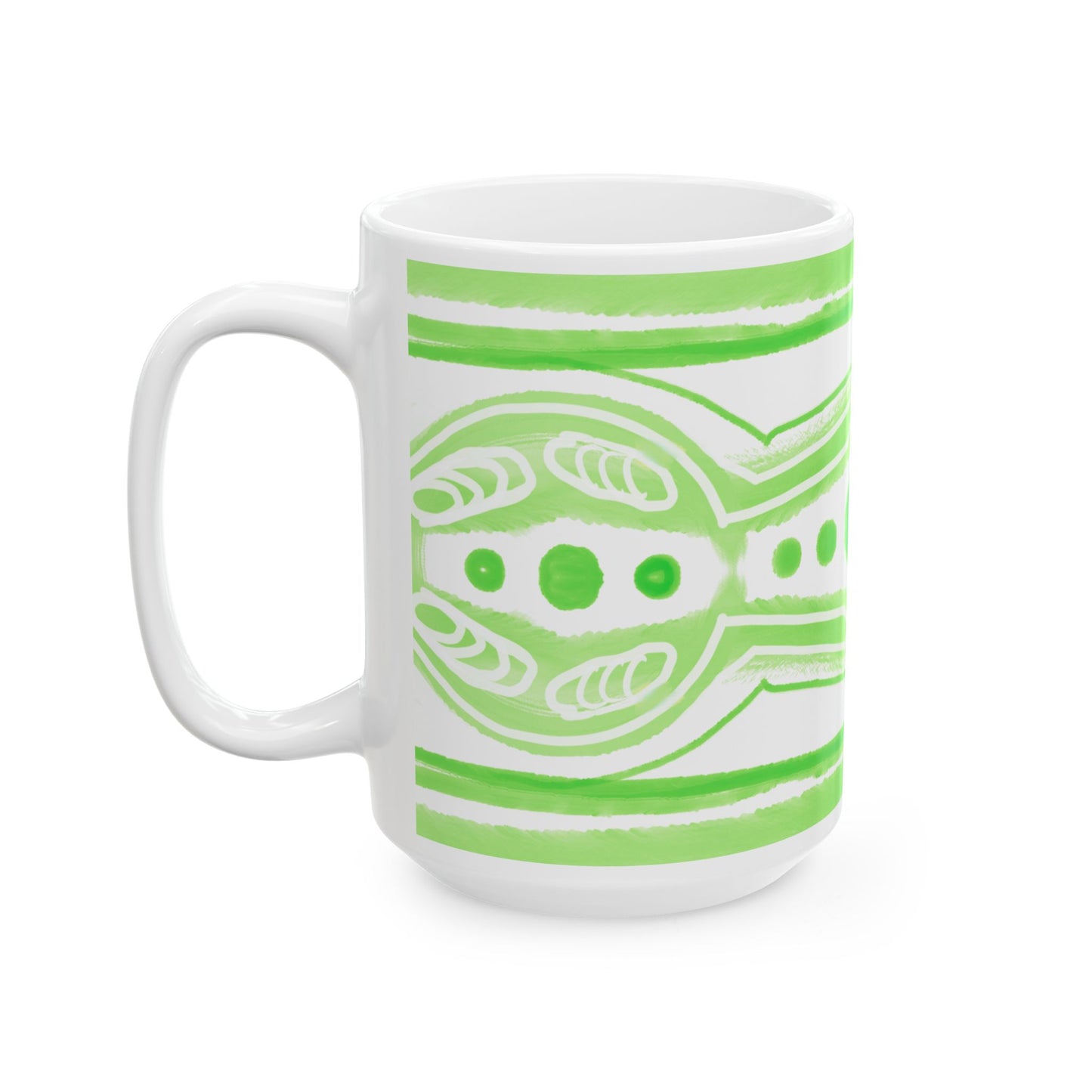 Pattern Play Mug Meadow Green