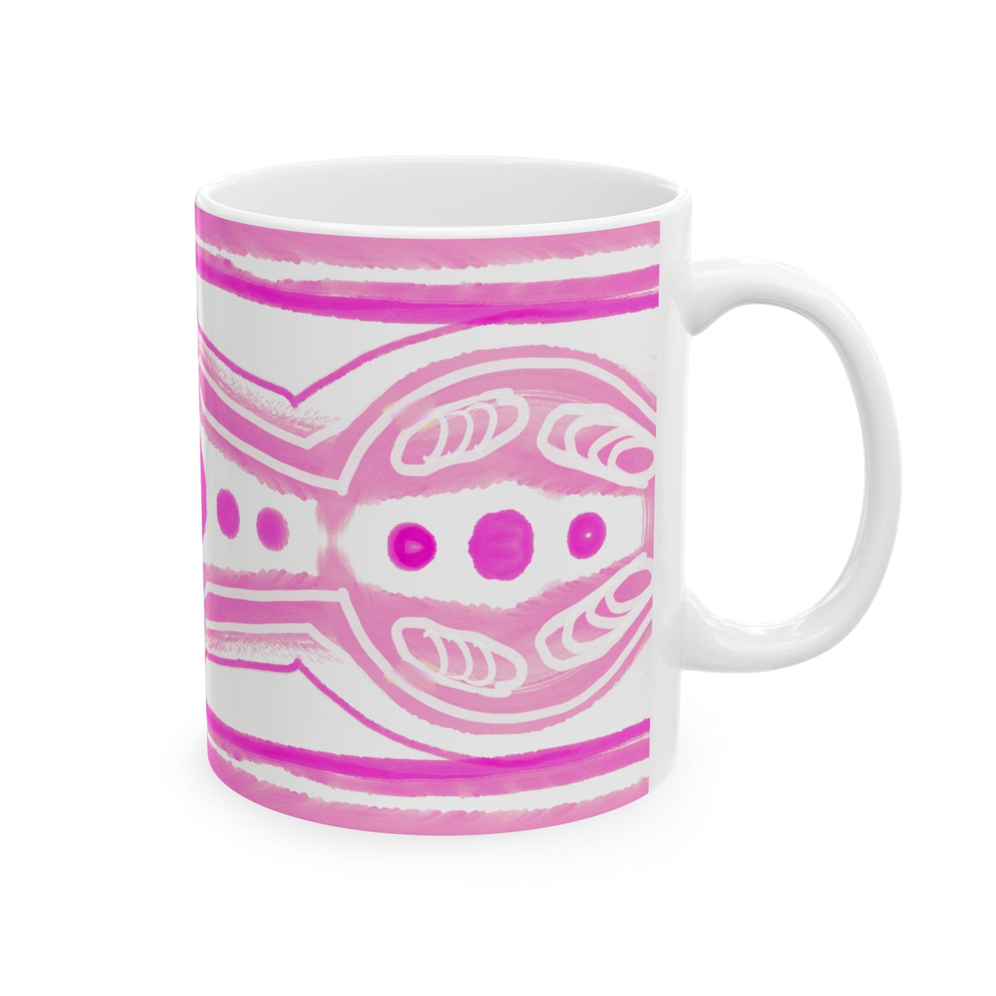 Pattern Play Mug Raspberry