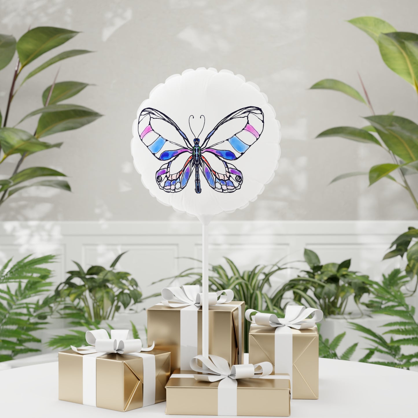 Celebrations Balloon Round 11" Butterfly Celebration