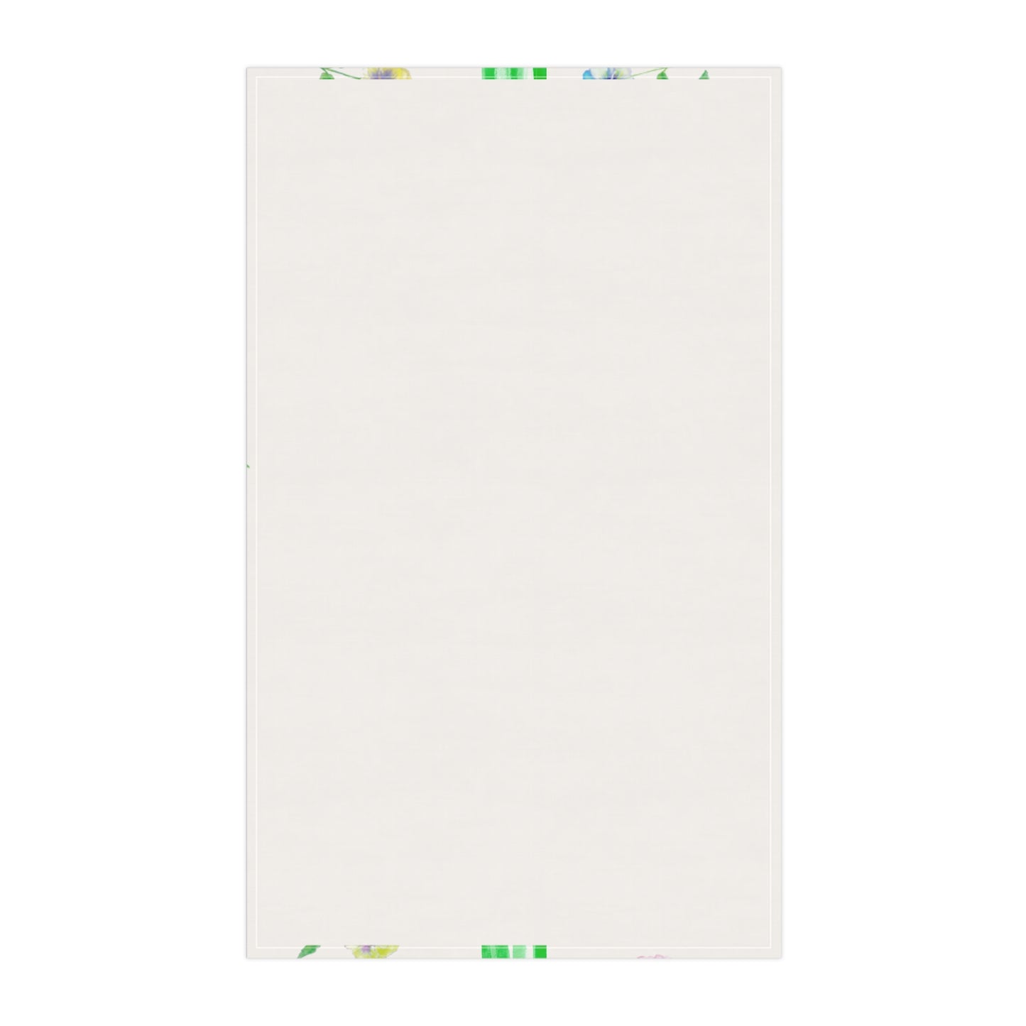 Flower Fun Tea Towel Pansy