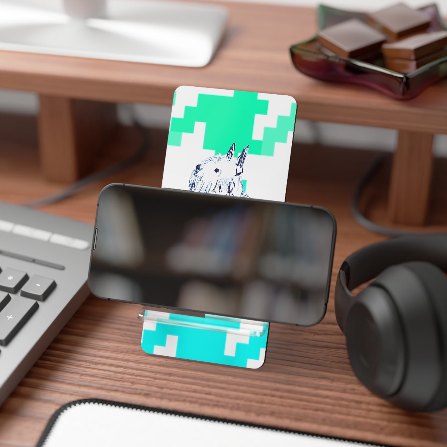 Dogi Fun Smartphone Display Stand Schnauzer