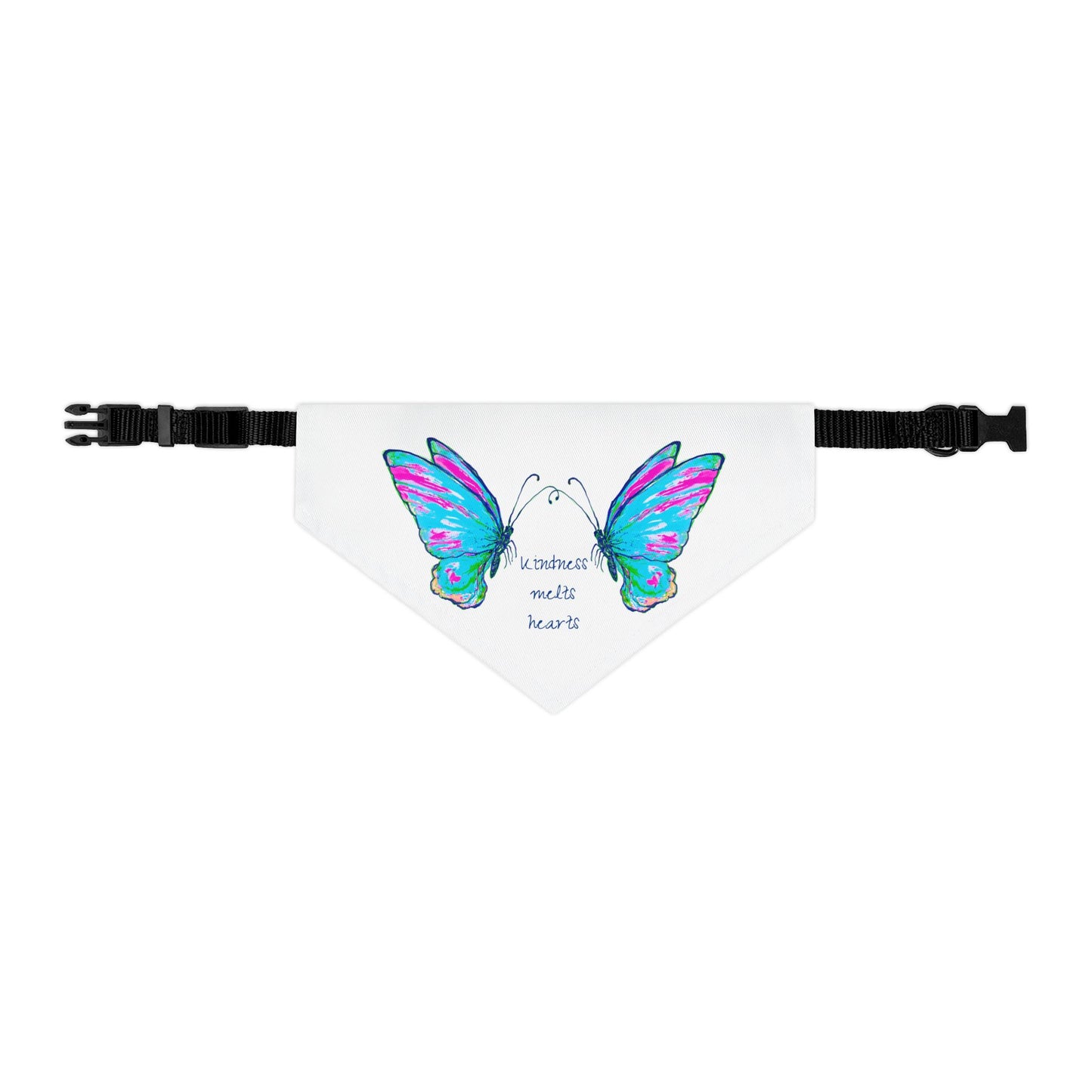 Pet Bandana Collar Kindness melts hearts