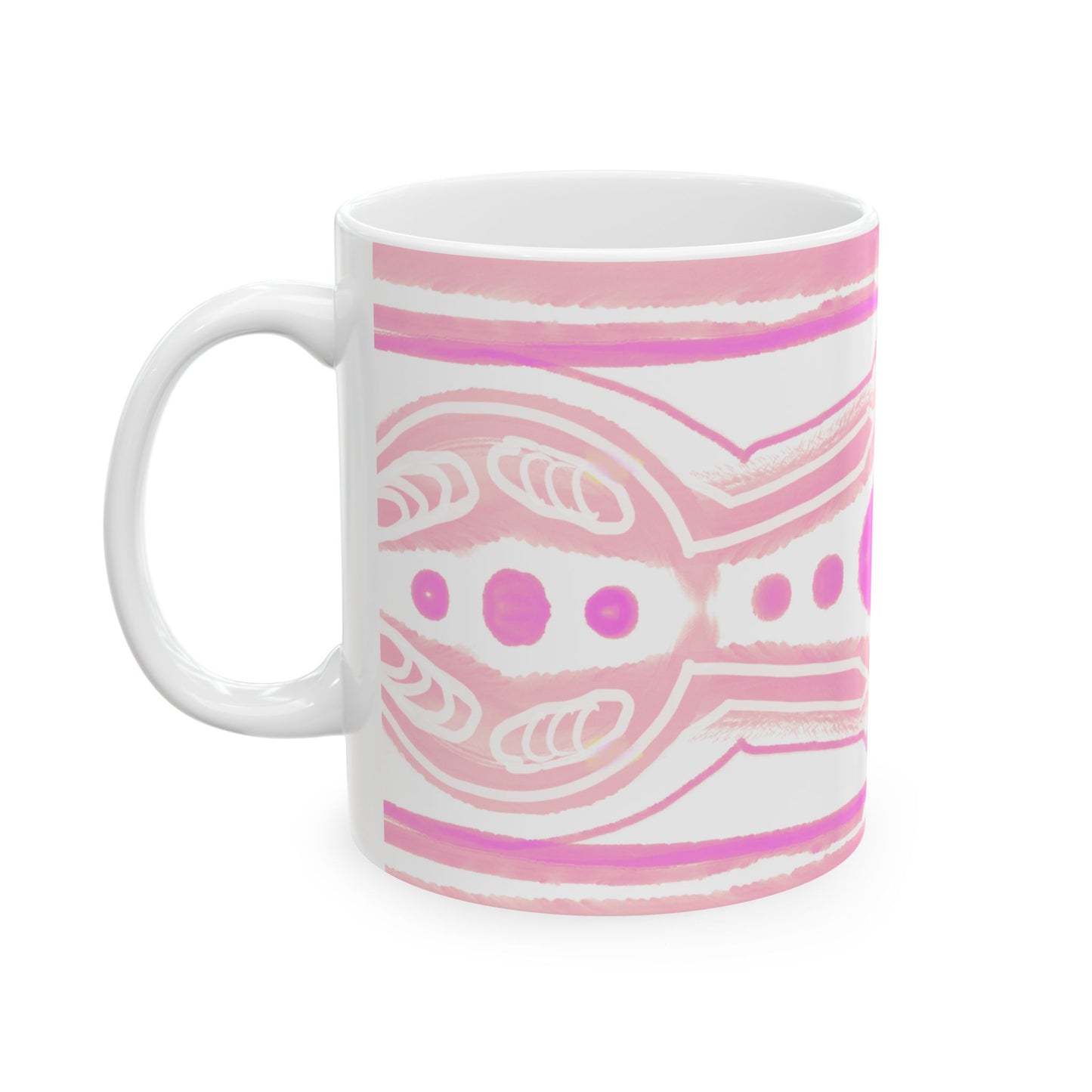 Pattern Play Mug Dark Pink