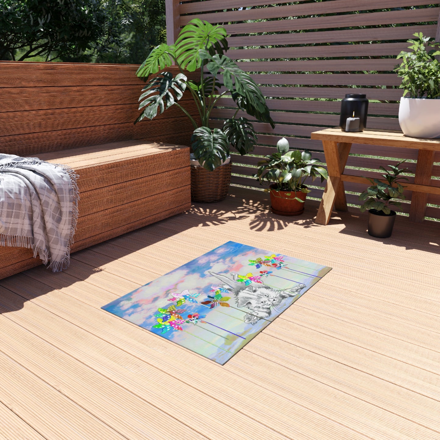 Pinwheels Indoor/Outdoor Rug