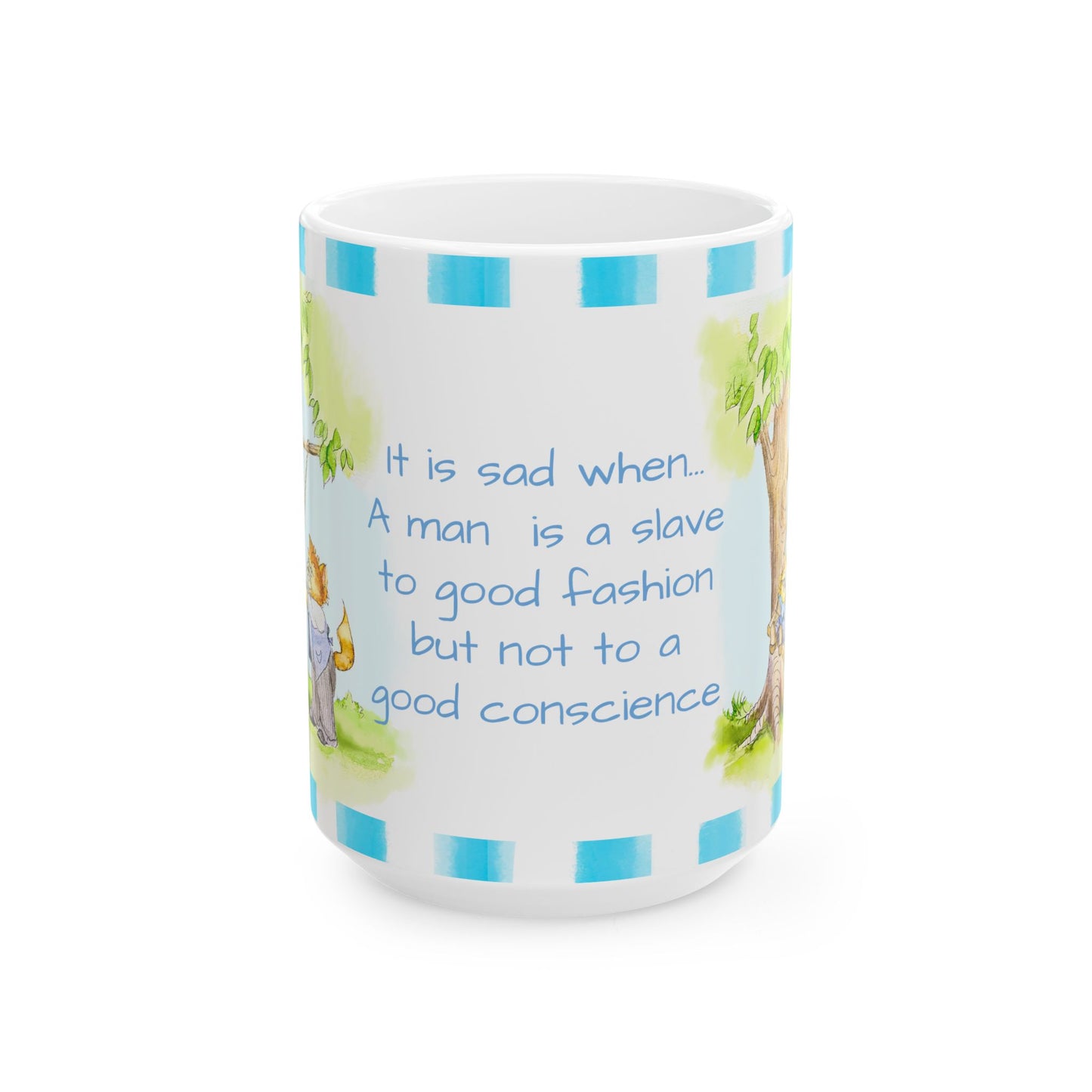 Kitty Fun Mug "It is sad…”