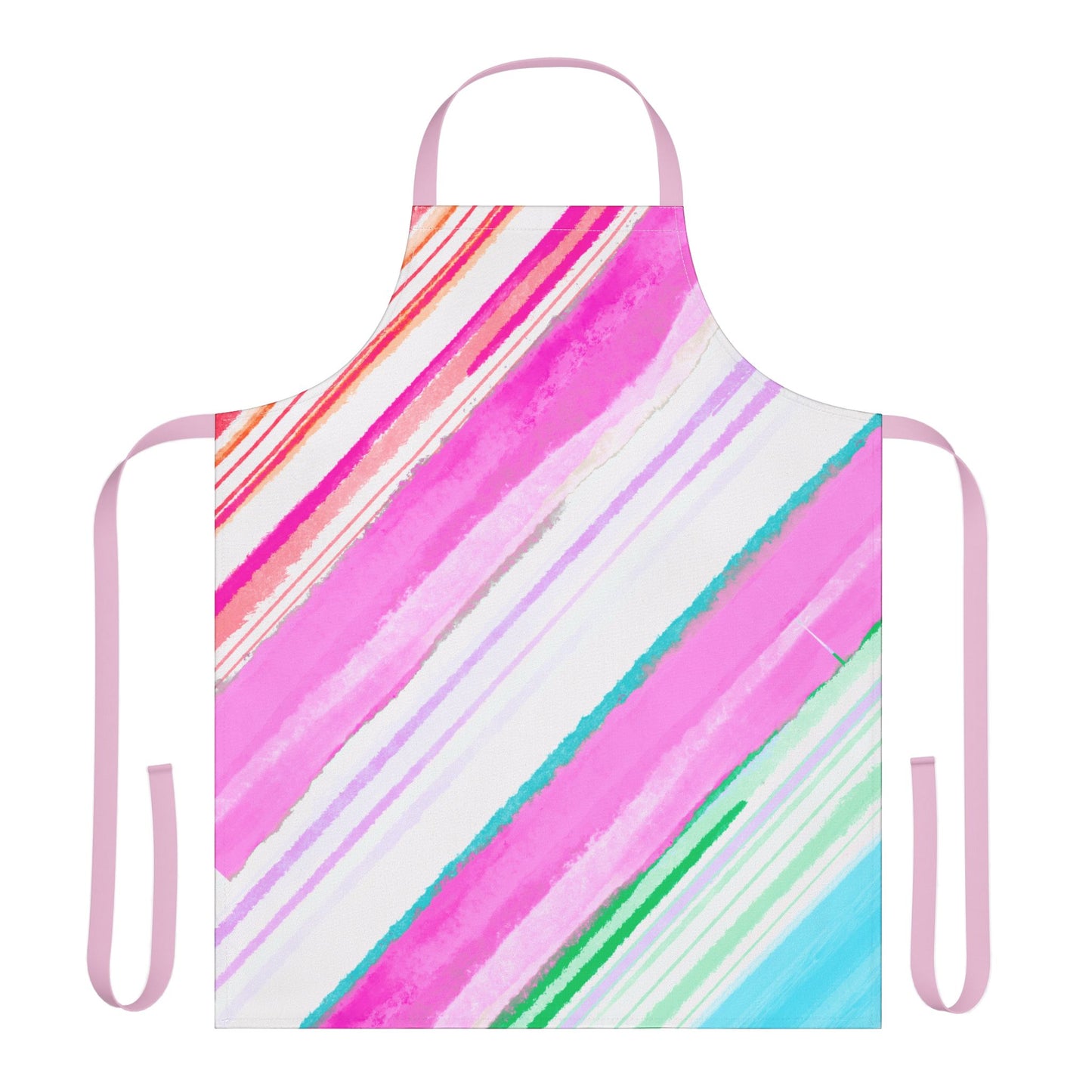 Diagonal Stripes Apron