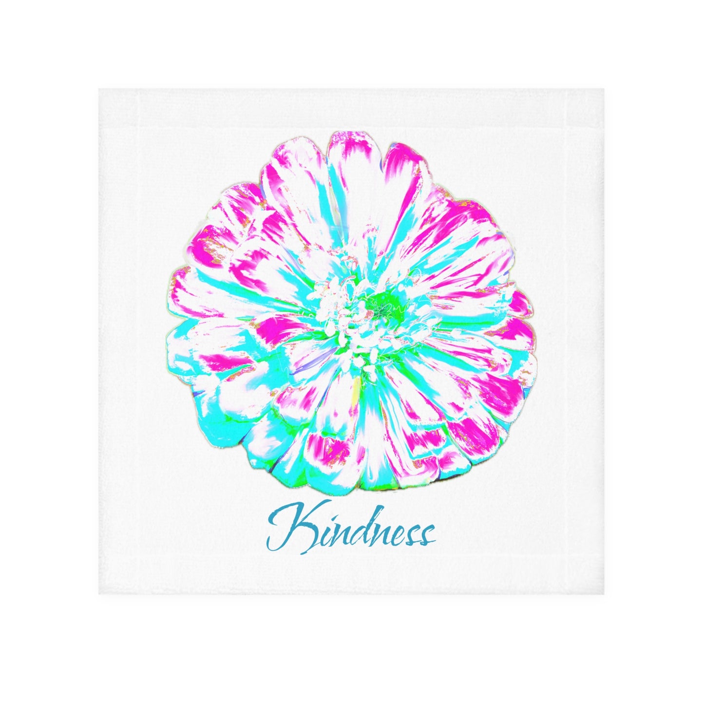 Zinnia Face Towel Kindness