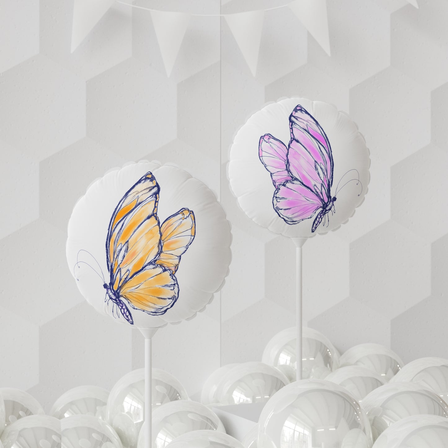 Celebrations Balloon Round 11" Butterfly Celebration