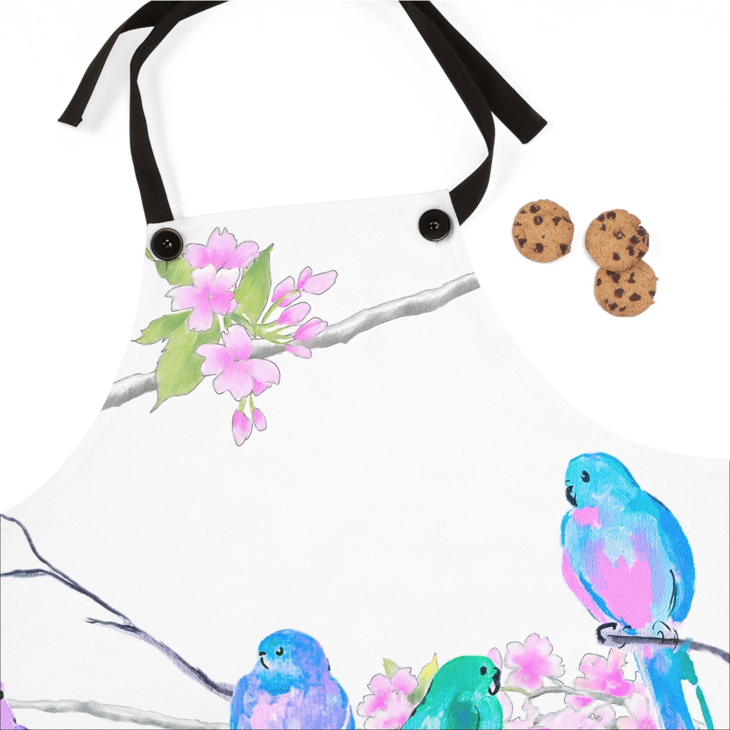 Cherry Chirp Apron