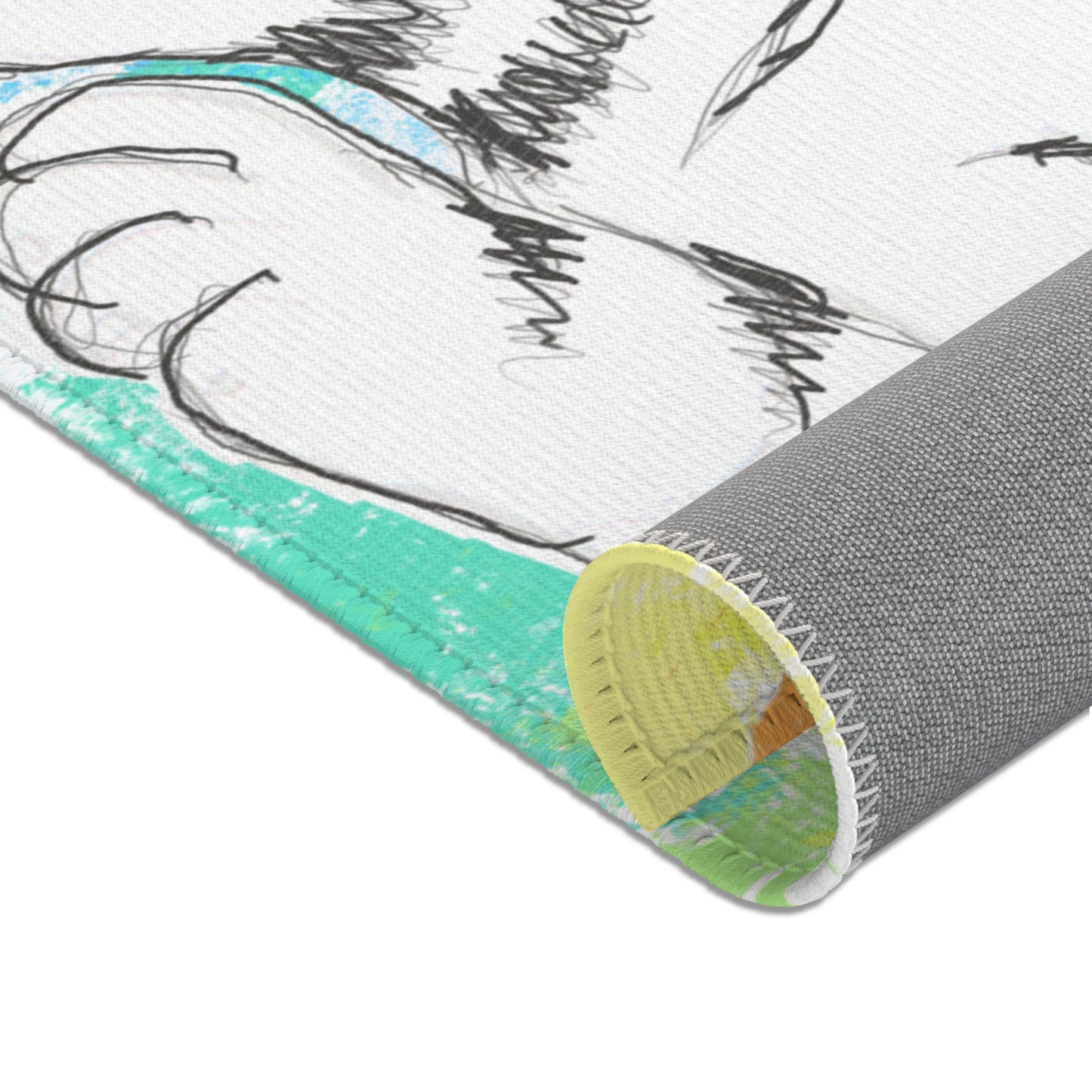 Kitty Fun Indoor Area Rugs
