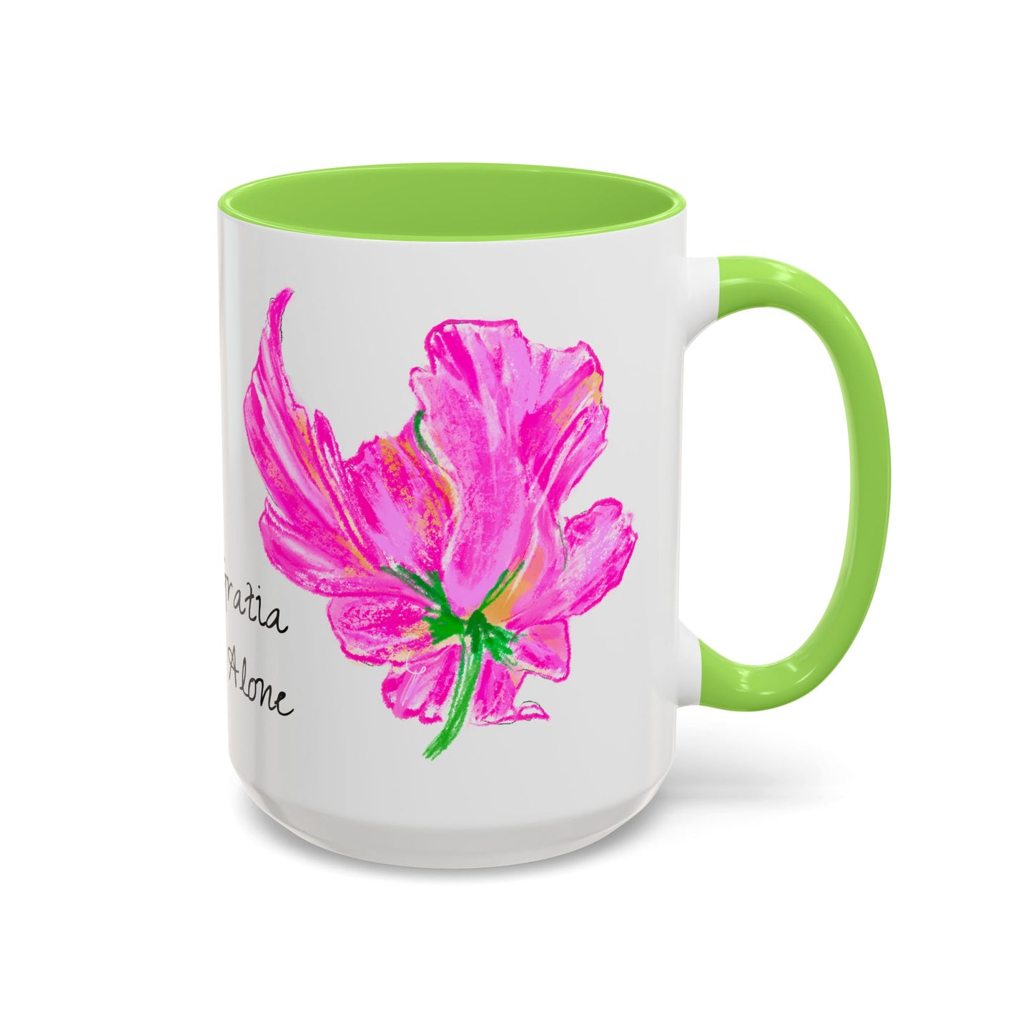 Vibrant Tulips Mugs “Sola Gratia”