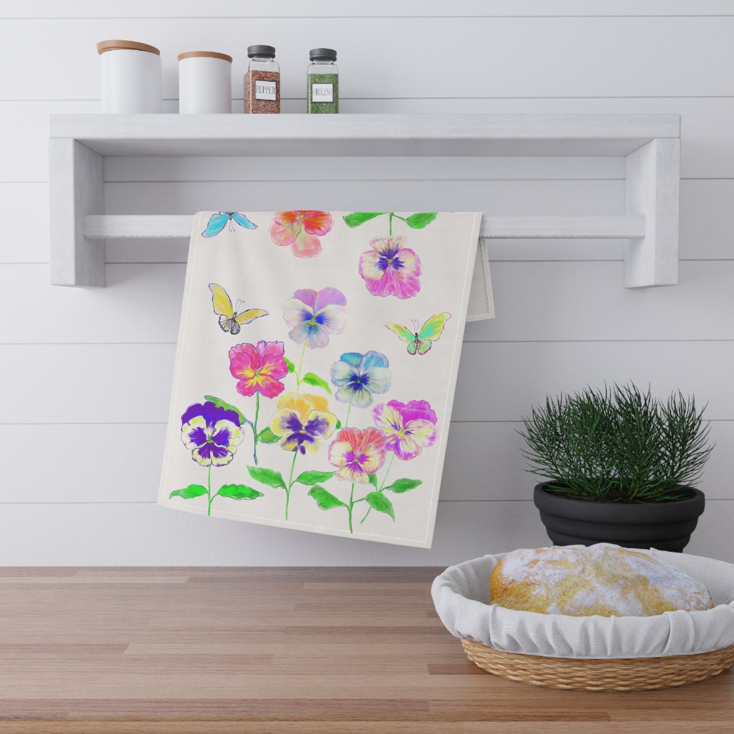 Flower Fun Tea Towel