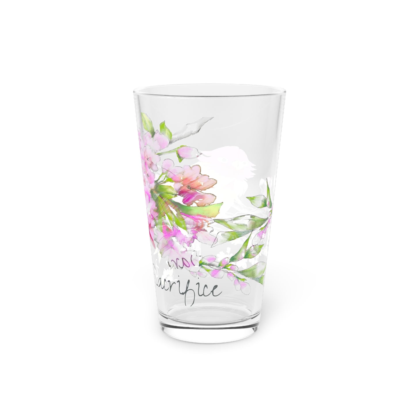 Cherry Chirp Pint Glass "Dare to Sacrifice"
