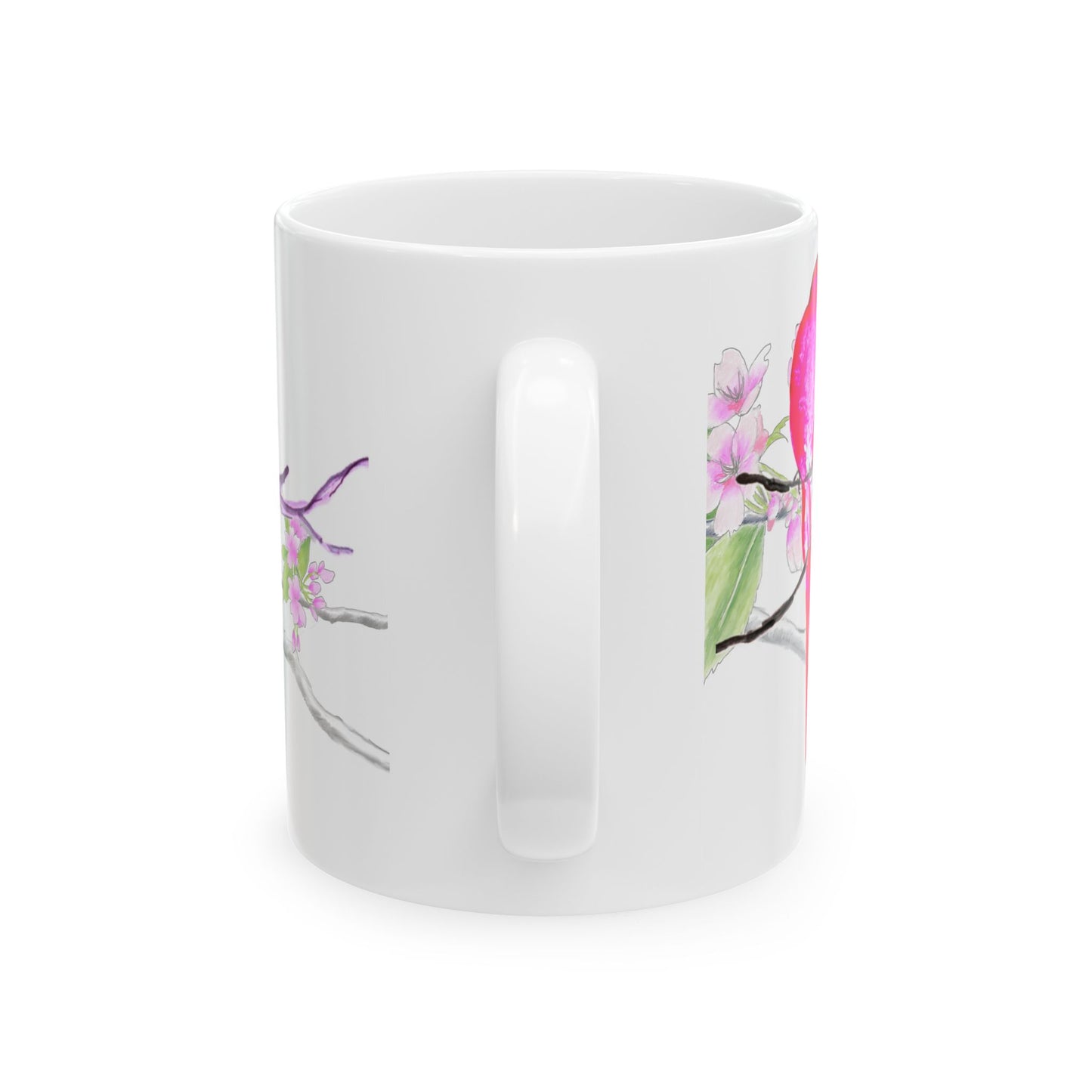 Blossoms & Birds Ceramic Mugs