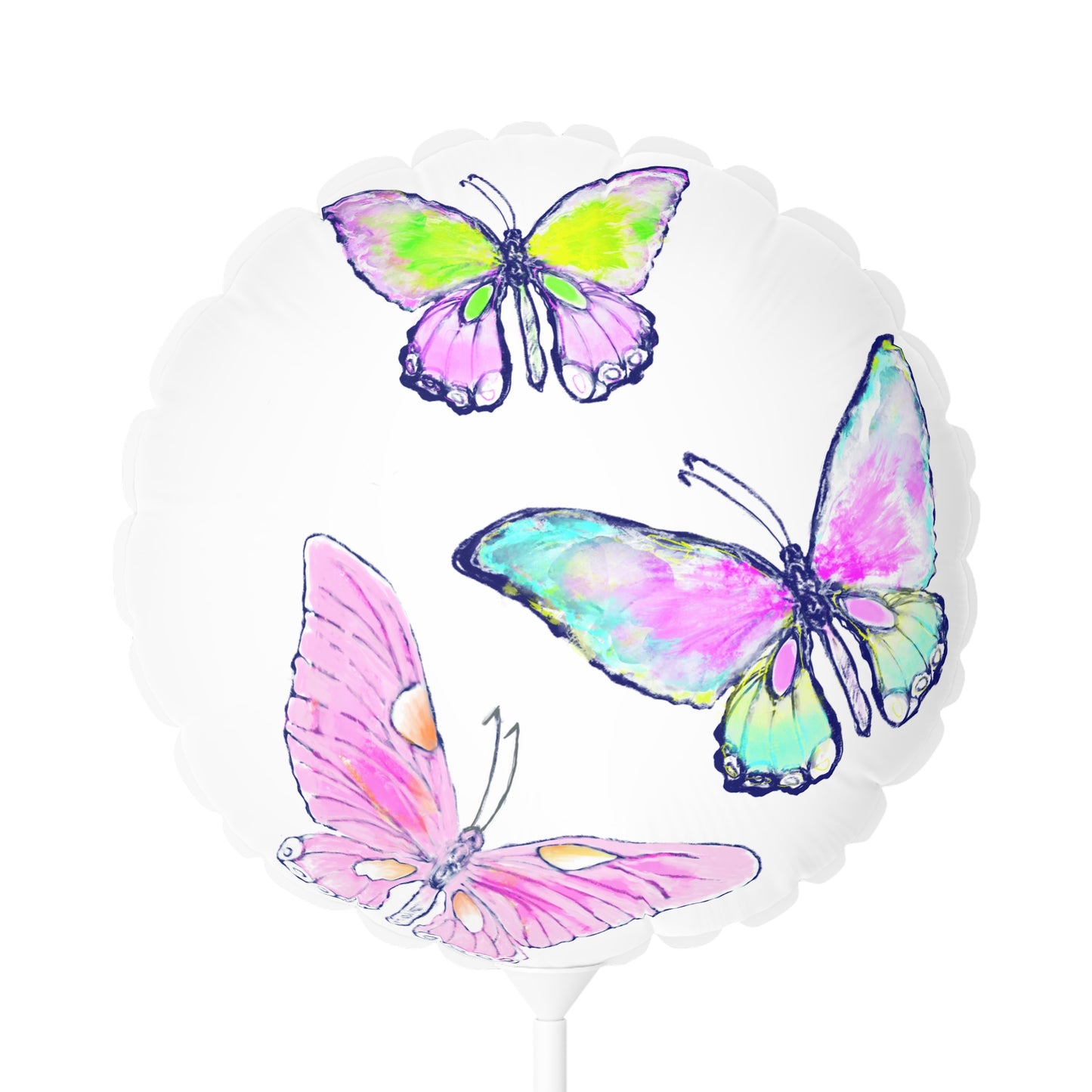 Celebrations Balloon Round 11" Butterfly Celebration