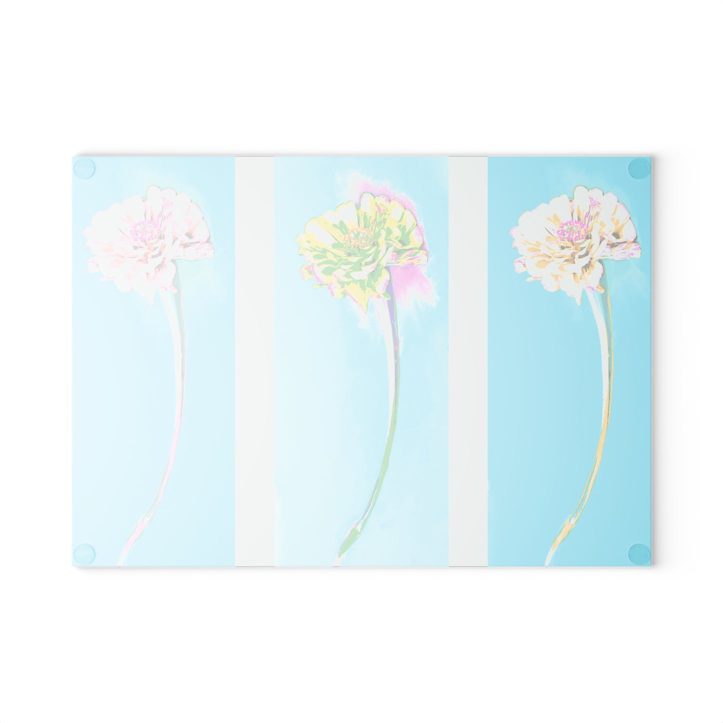 Glass Cutting Boards Zinnia Color Story