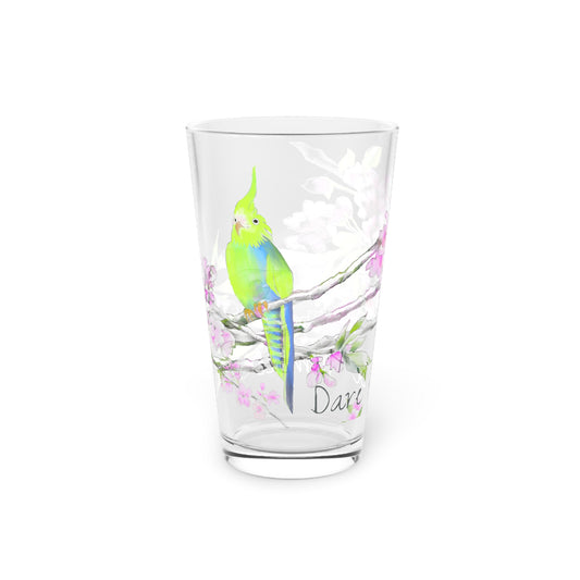 Cherry Chirp Pint Glass "Dare to be Humble"