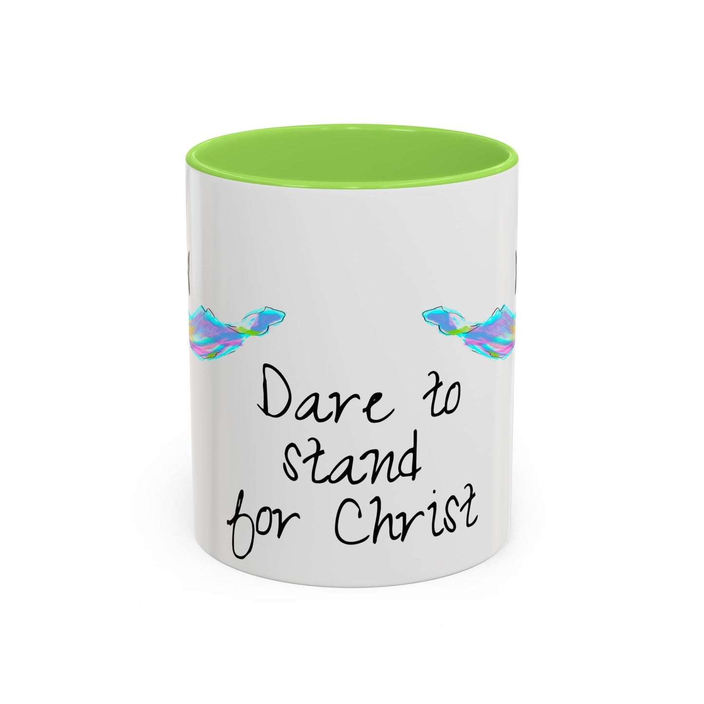 Vibrant Tulips Mugs “Dare to Stand for Christ”