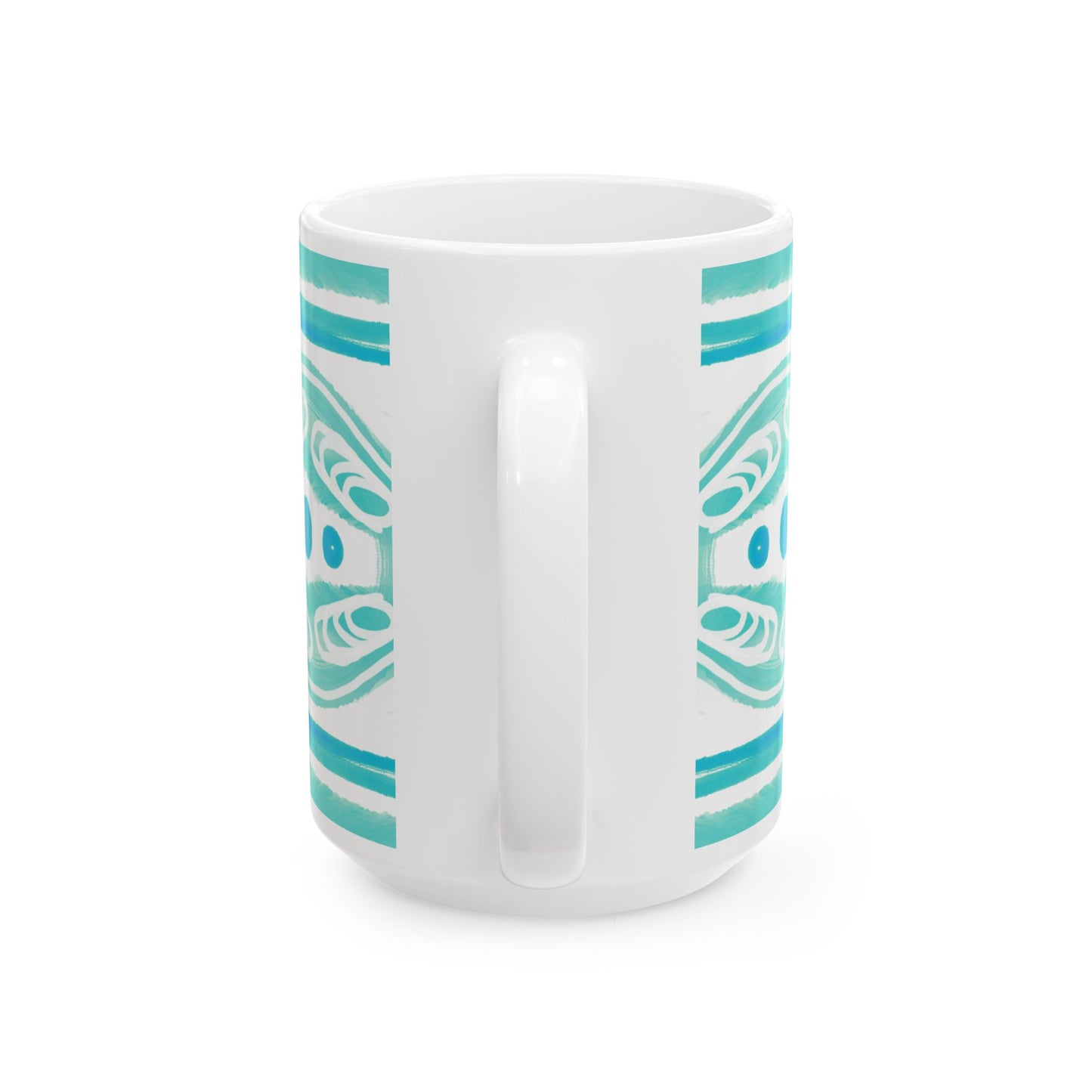 Pattern Play Mug Blue Green