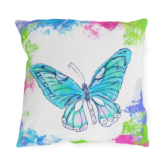 Swing Outdoor Pillow Gratitude gives birth to Joy