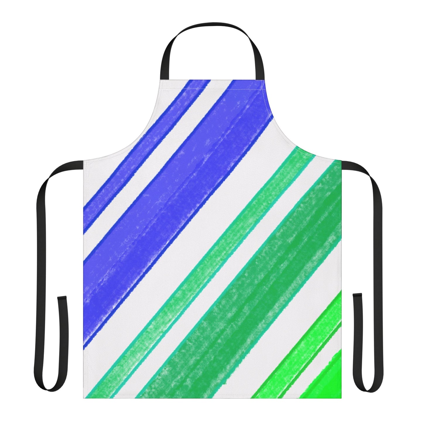 Diagonal Stripes Apron
