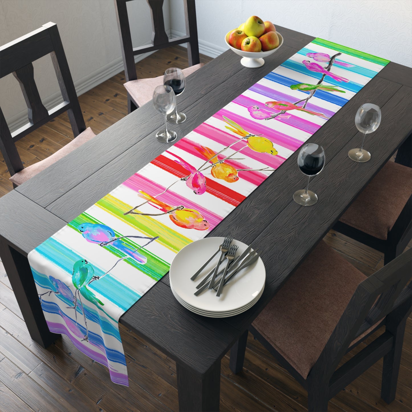 Jolly Birds Table Runner