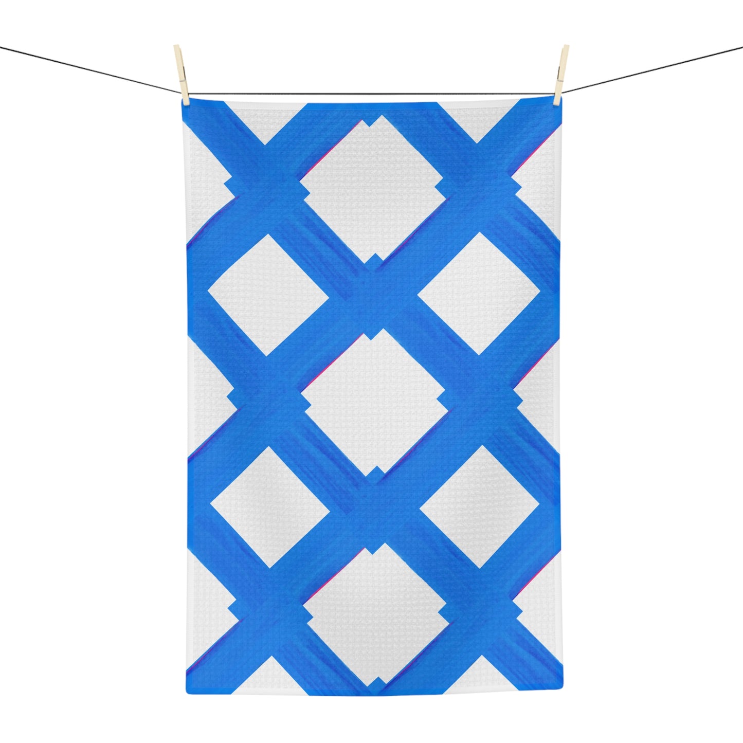 Microfiber Dish Towel Cheerful Lattice