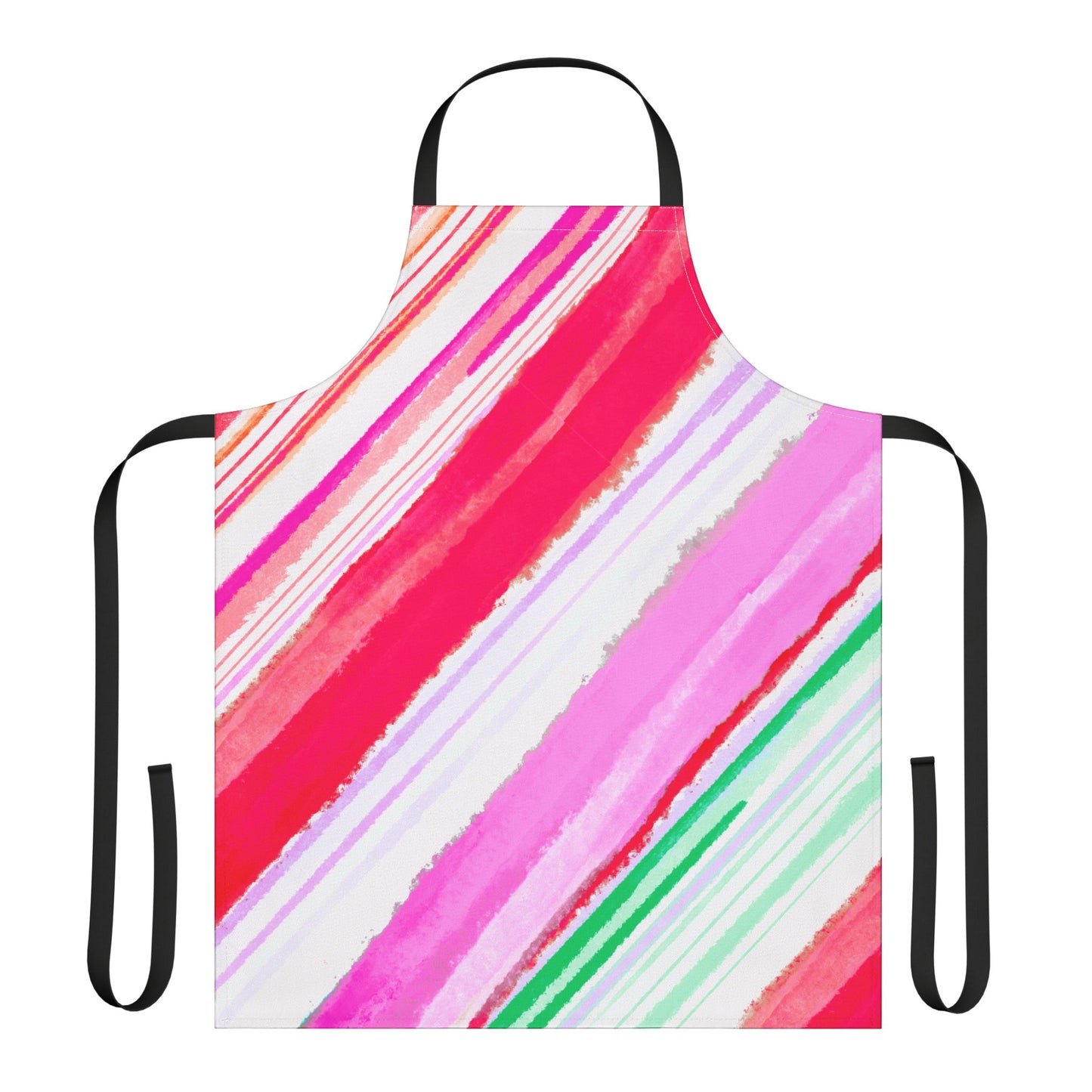 Diagonal Stripes Apron