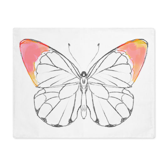Chroma Peach Placemat, 1pc