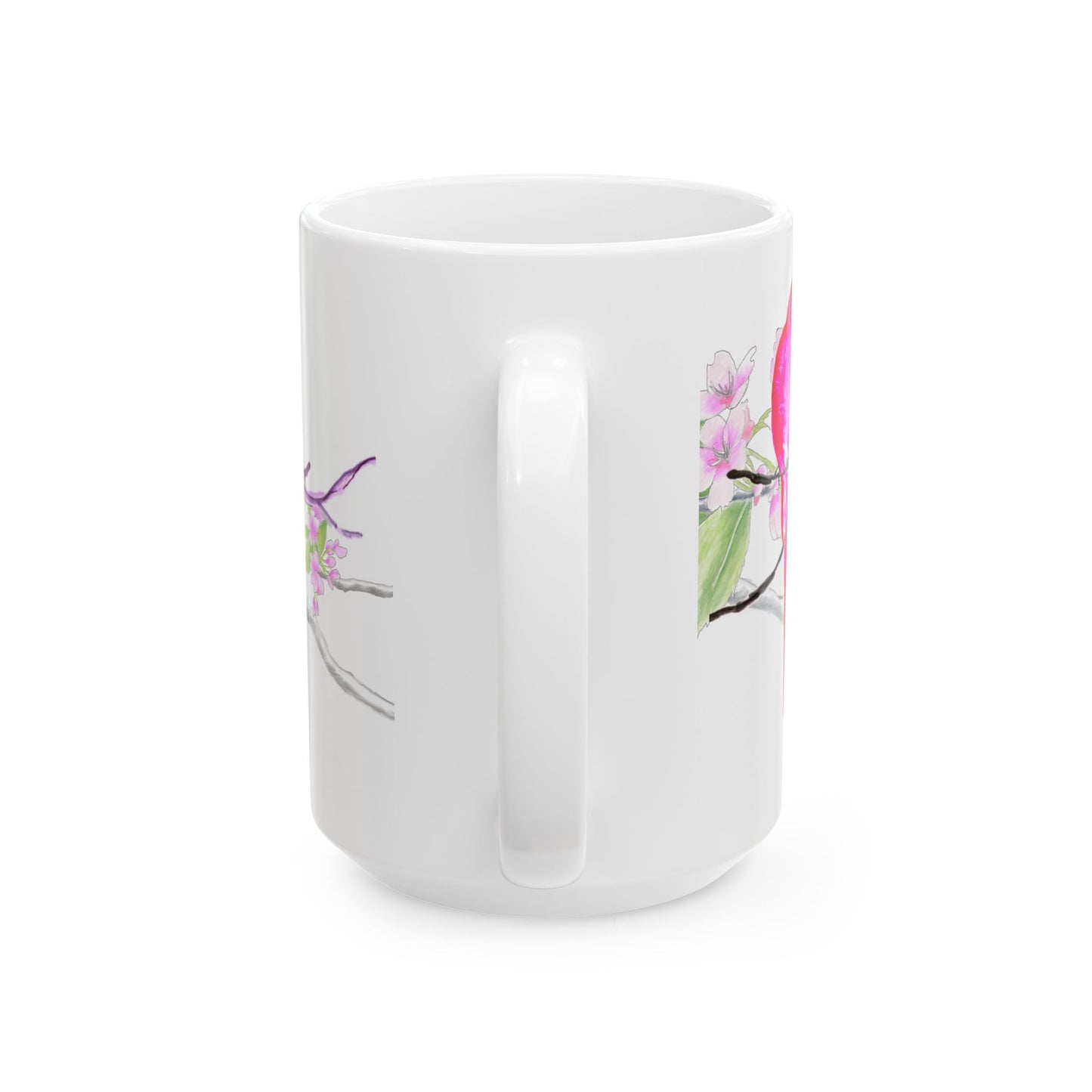 Blossoms & Birds Ceramic Mugs