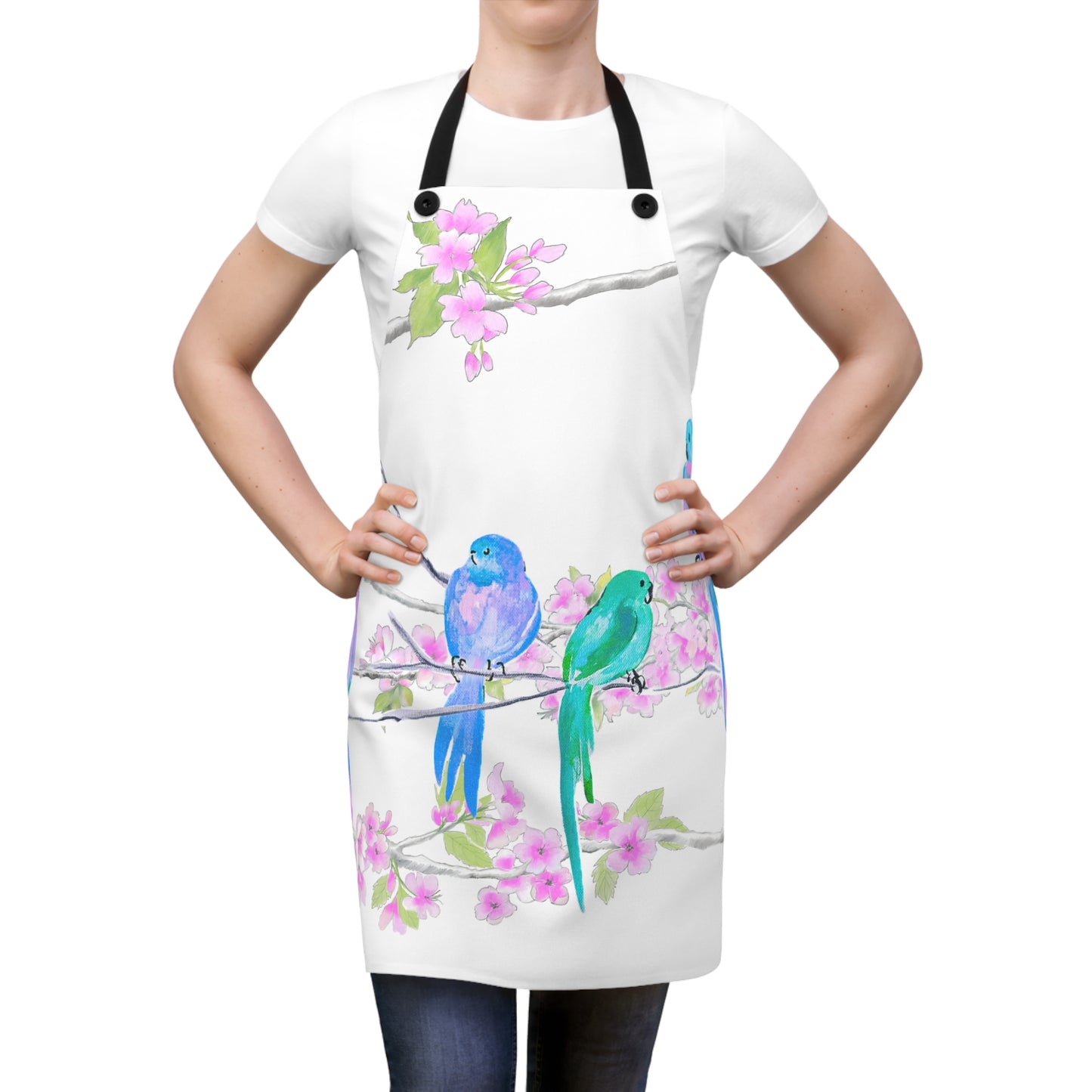 Cherry Chirp Apron