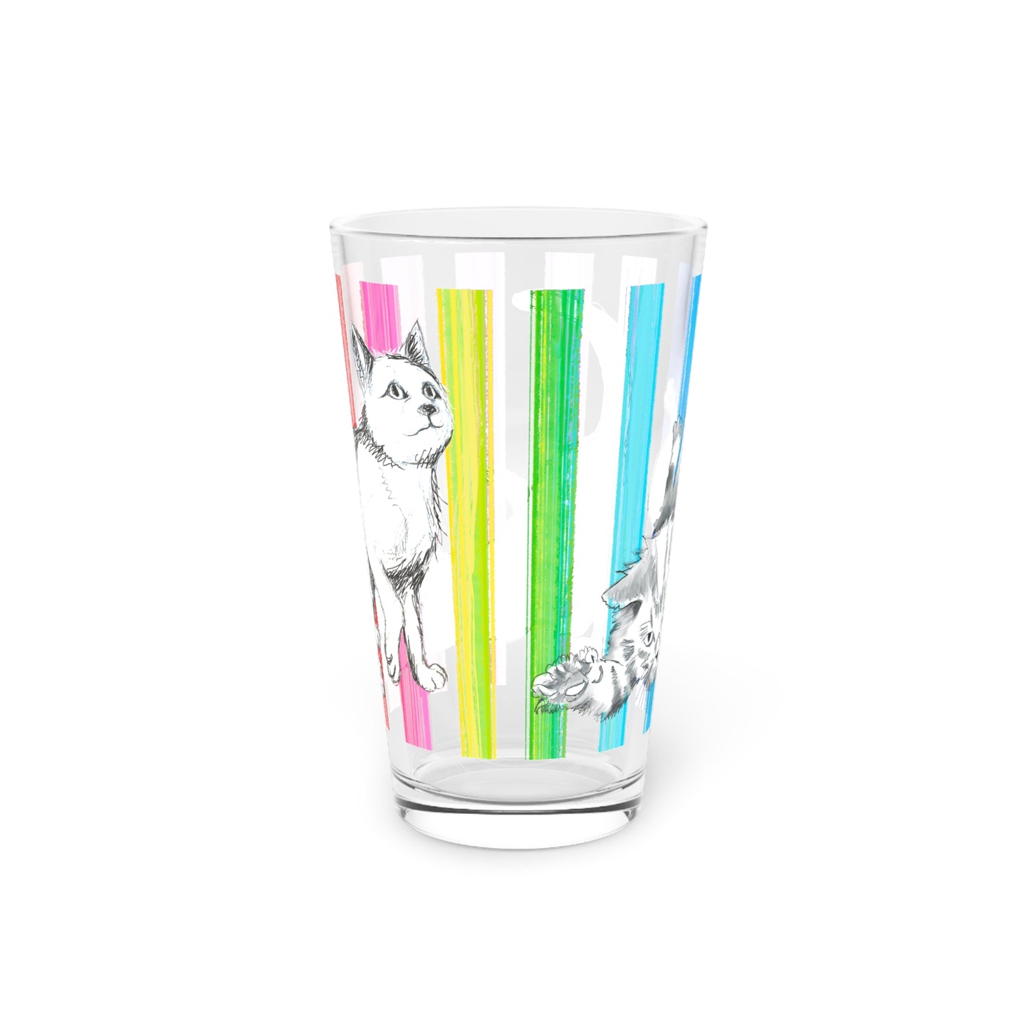 Kitty Fun Pint Glass
