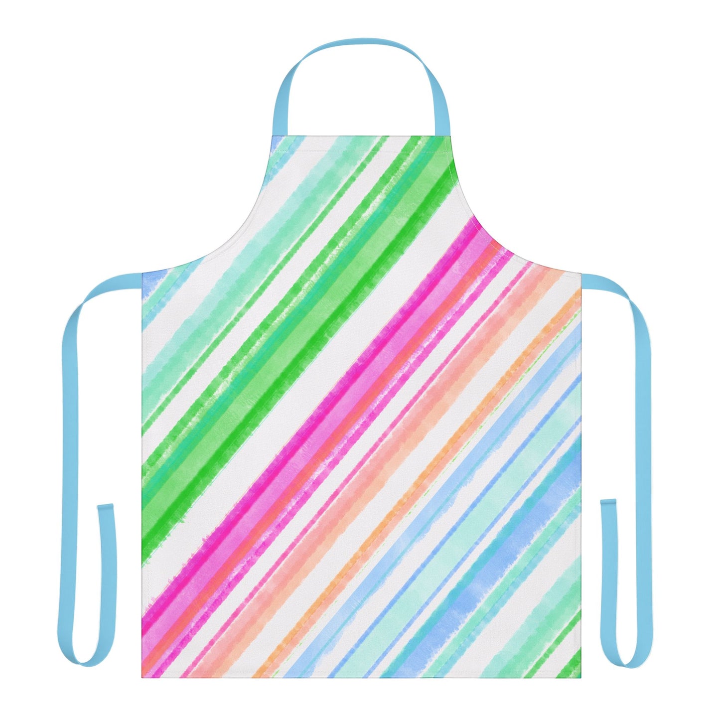 Diagonal Stripes Apron