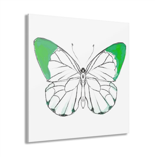 Wall Art Chroma Acrylic Prints (French Cleat Hanging) lavender