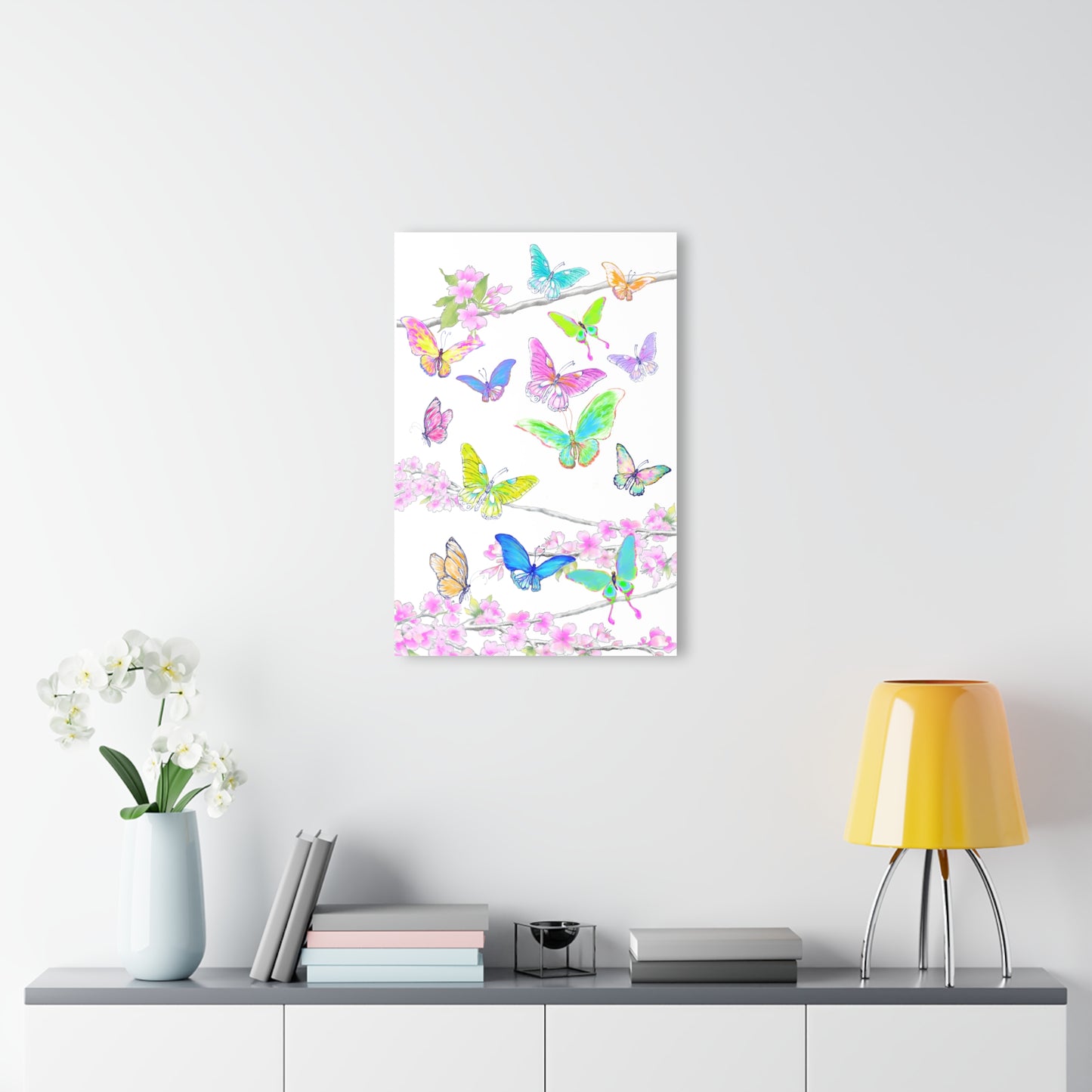 Blossom Glide Acrylic Prints B (French Cleat Hanging)