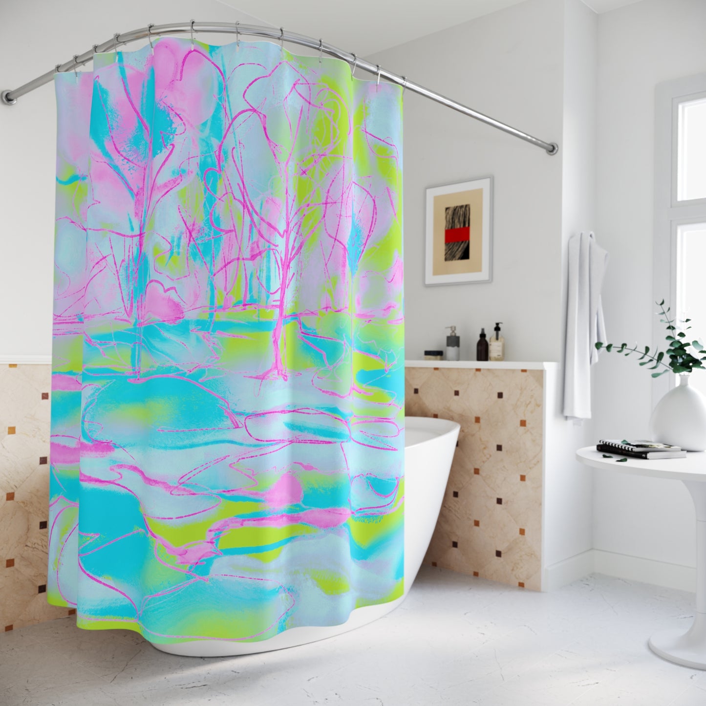 Joyful Landscapes Shower Curtains