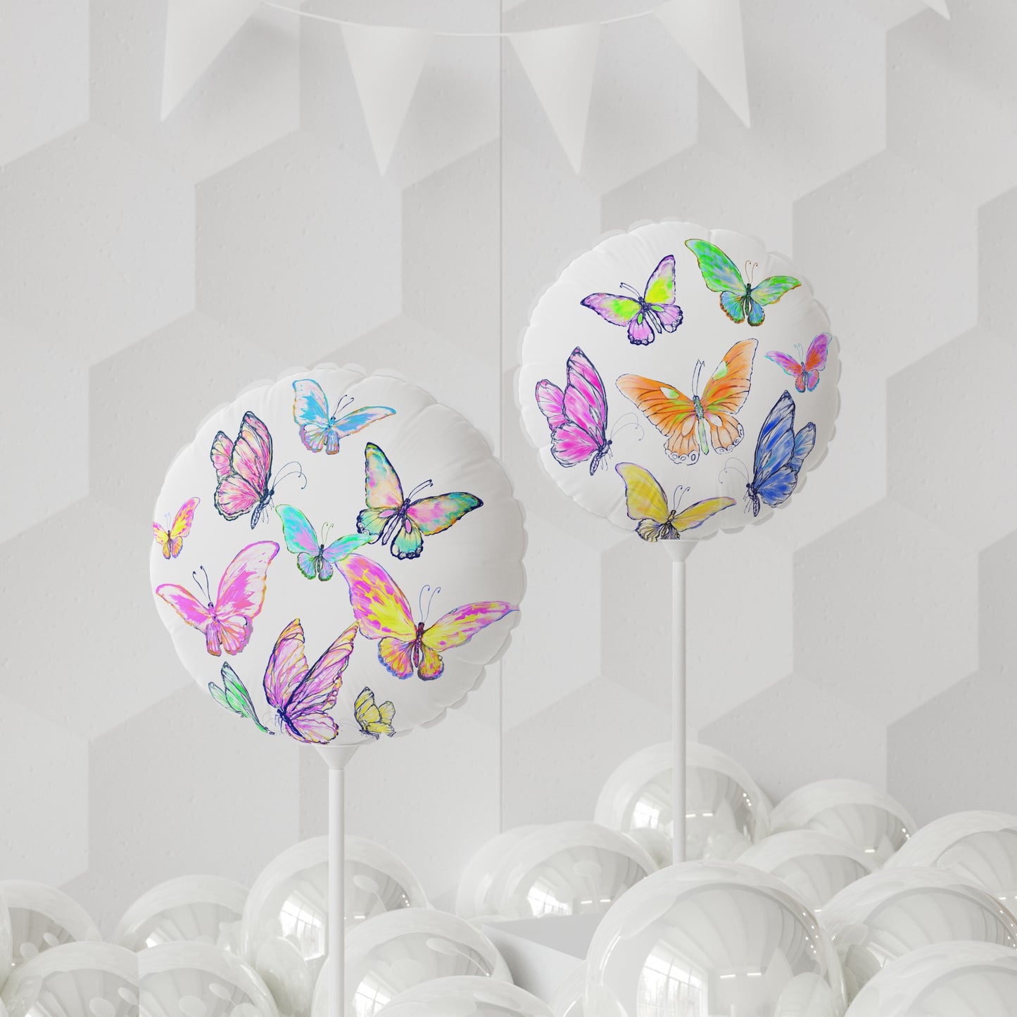 Celebrations Balloon Round 11" Butterfly Celebration