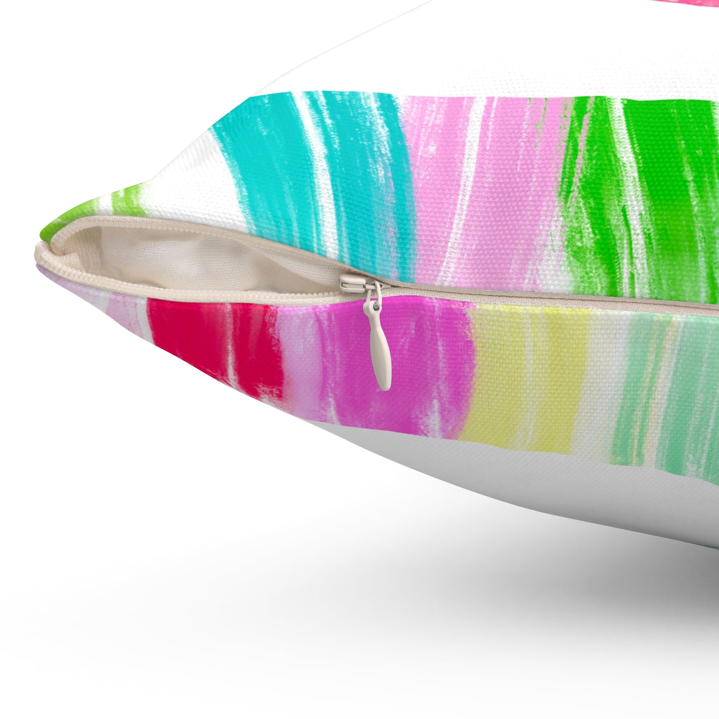 Mega Dot Polyester Square Pillow