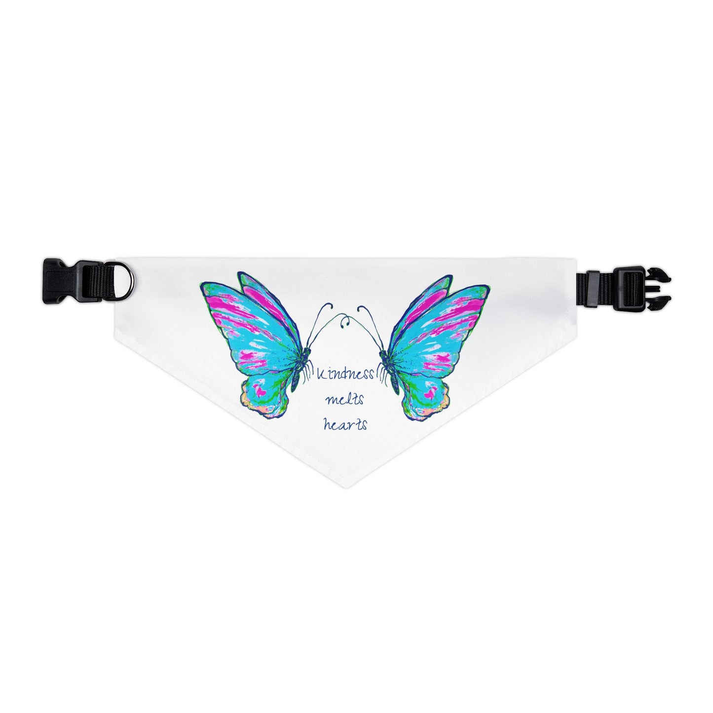 Pet Bandana Collar Kindness melts hearts