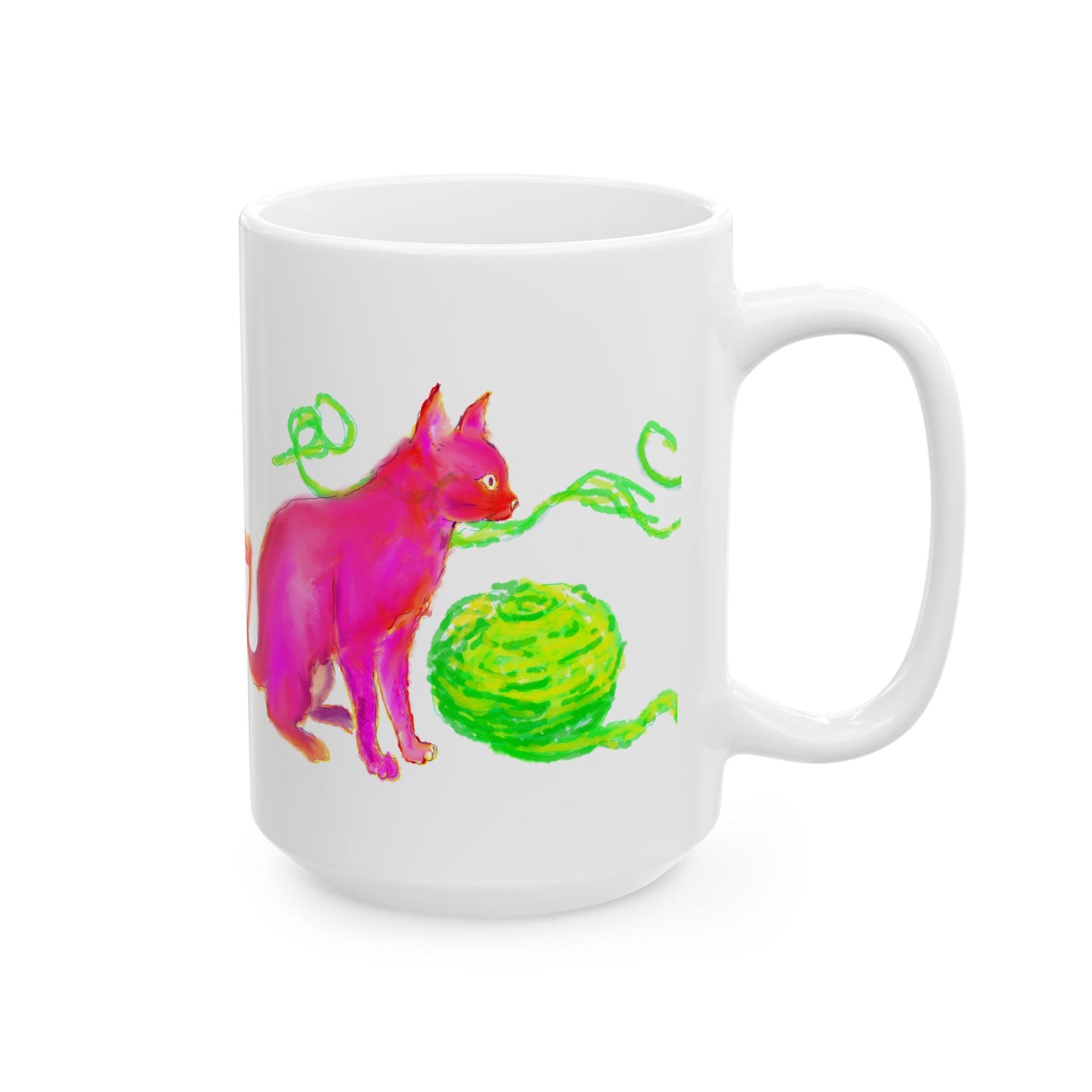 Mugs Ceramic (11oz, 15oz) Whiskered Whimsy