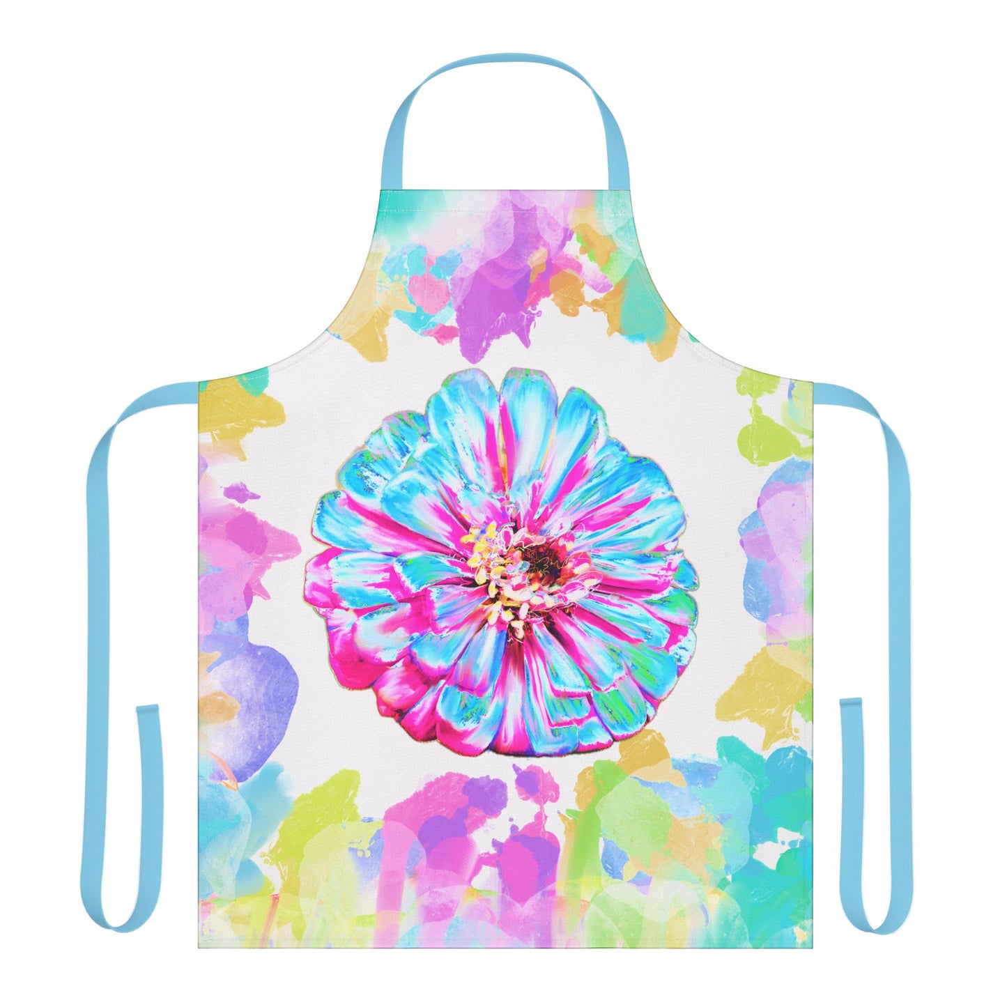 Zinnia Color Splash Apron