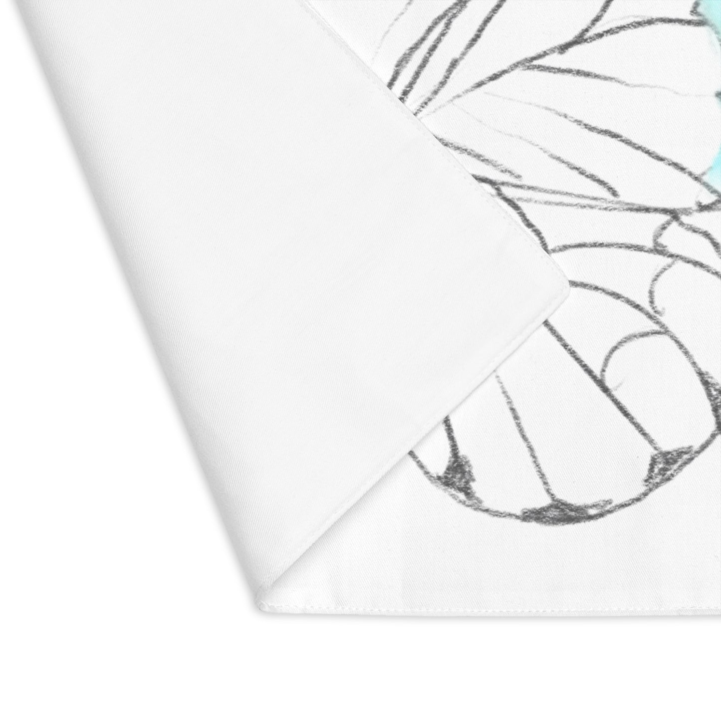 Chroma Light Aqua Placemat, 1pc