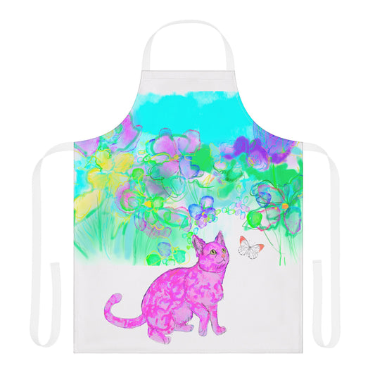 Colorful Cat Apron