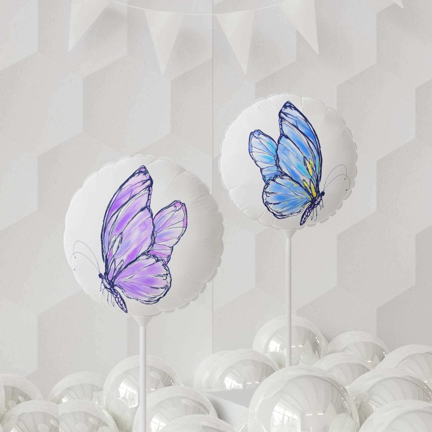 Celebrations Balloon Round 11" Butterfly Celebration